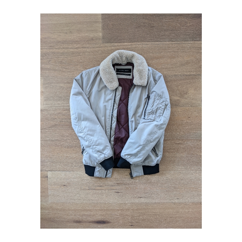 Zara bomber jacket